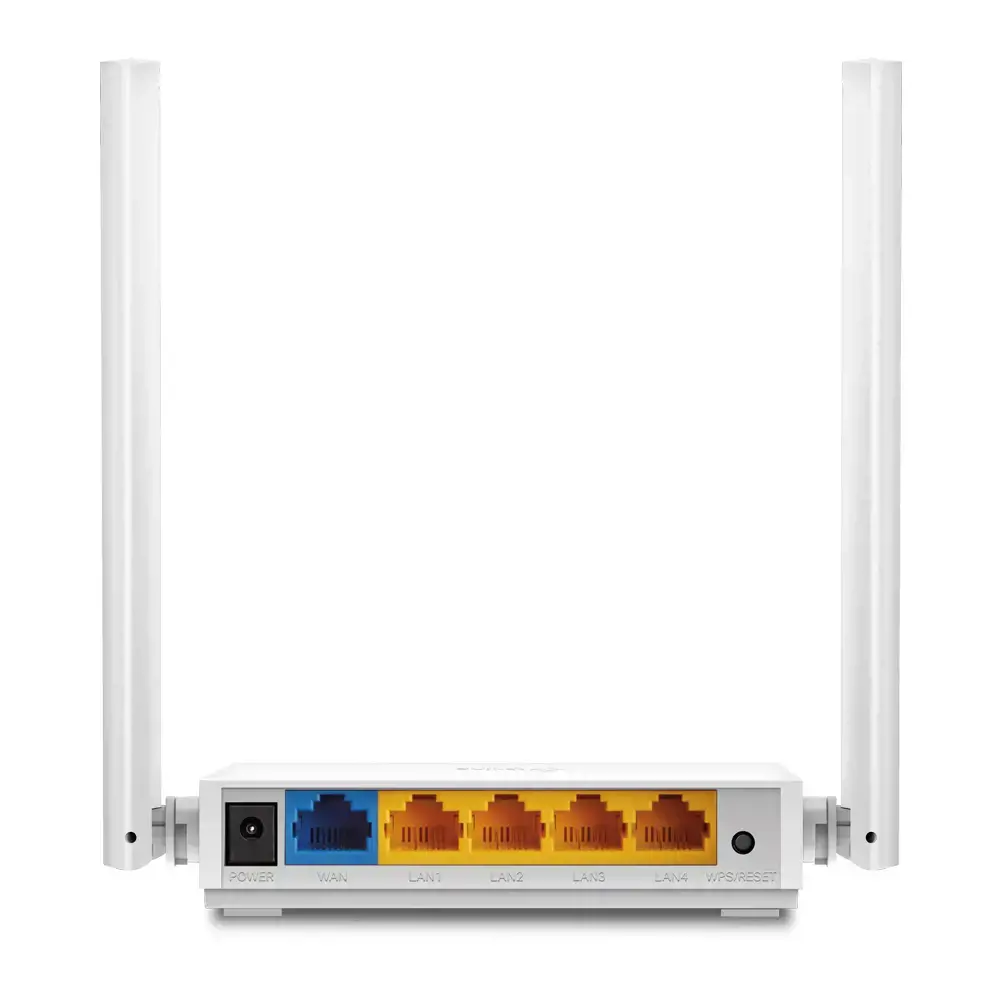 TP-Link TL-WR844N, "Wi-Fi 4" (802.11n), vieno dažnių diapazono (2,4 GHz), Ethernet LAN, 4G, baltas, stalinis maršrutizatorius