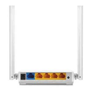 TP-Link TL-WR844N, "Wi-Fi 4" (802.11n), vieno dažnių diapazono (2,4 GHz), Ethernet LAN, 4G, baltas, stalinis maršrutizatorius