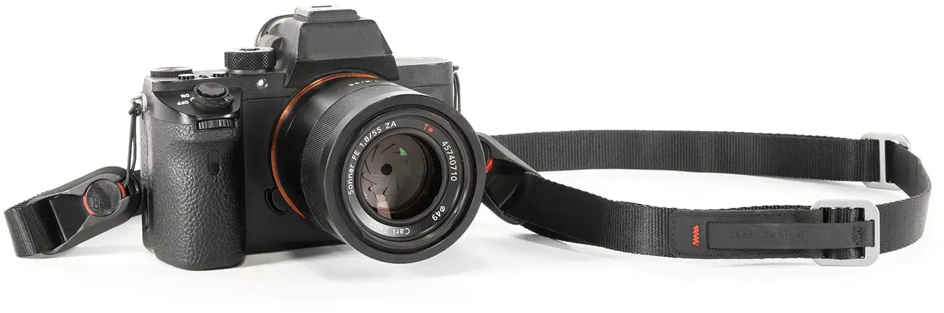 "Peak Design" fotoaparato dirželis "Leash", medžio anglis