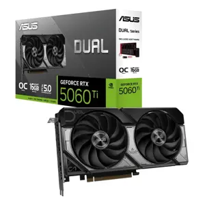 Vaizdo plokštė ASUS GeForce RTX 5060 Ti 16 GB, GDDR7, 90YV0MH0-M0NA00