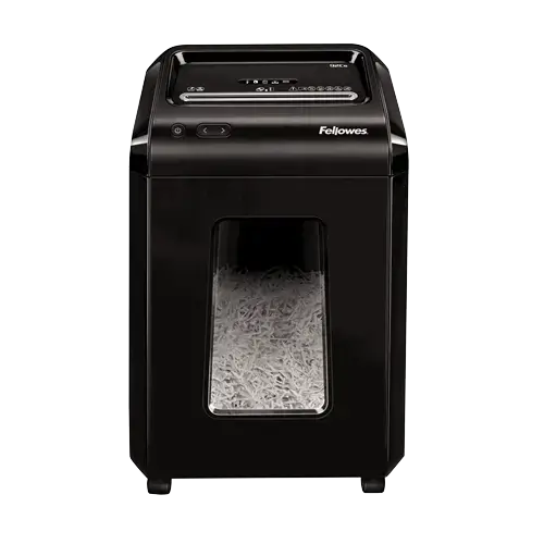 Fellowes Powershred 92Cs, Strip shredding, 4 х 38, 25 L, 4 wheel(s), 30 min, SafeSense