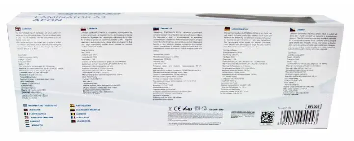 Esperanza EFL003 LAMINATOR A3