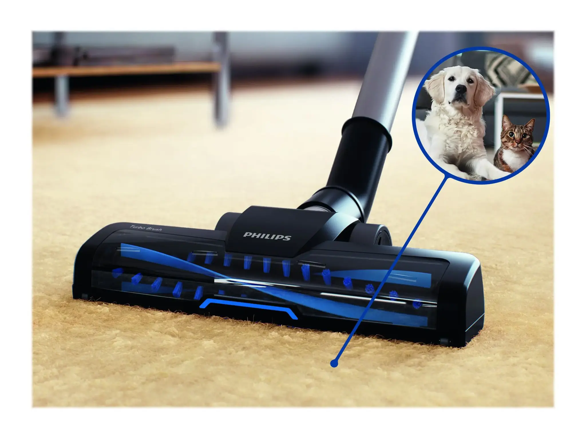 "Philips" 5000 serijos FC9556/09, 750 W, cilindrinis dulkių siurblys, be maišelio, 1,5 l, cikloninis, 76 dB