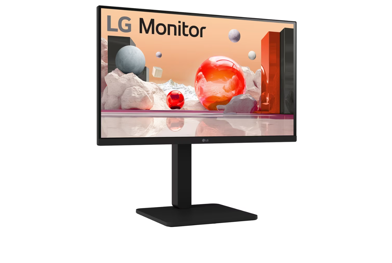 LG DESKTOP MONITOR 24BA450, 24", FHD, IPS, SPEAKER, HAS