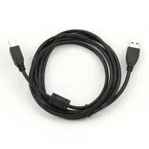 "Cablexpert" CCFB-USB2-AMBM-1.5M USB 2.0 spausdintuvo kabelis 1,5 m