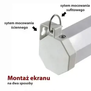 ART ER M120 4:3 ART rankinis ekranas pusiau automatinis 4:3 120 244x183cm MS-120 4:3