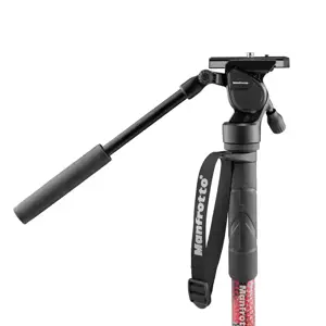 "Manfrotto" monopodas "Element MII Video" MVMELMIIA4LIVE, raudonas