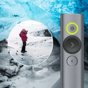 "Logitech Spotlight", "Bluetooth/RF", USB, 30 m, pilka