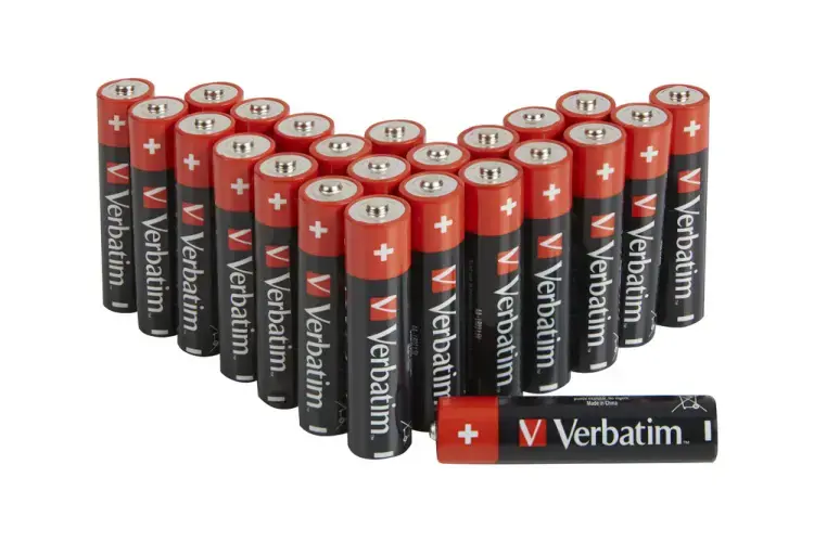 Verbatim 49505, Vienkartinė baterija, AA, 1,5 V, 24 vnt., -18-50 °C, 50,5 mm