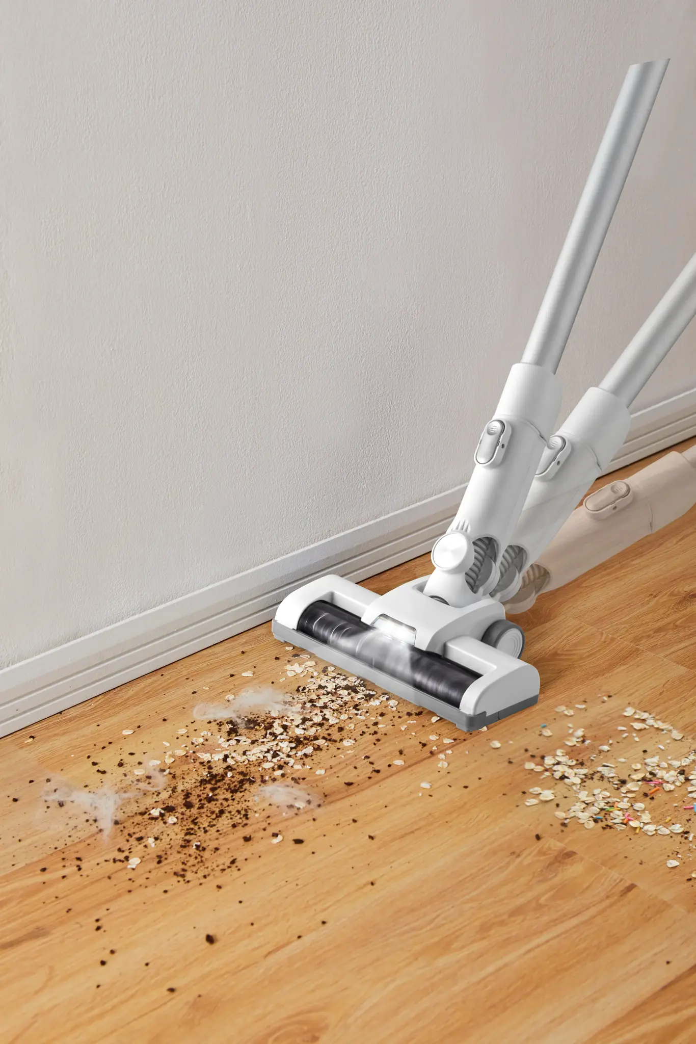 Midea Cordless Vacuum Cleaner | P5 MCS2021WB | 150 W | 21.6 V | Operating time (max) 45 min | White