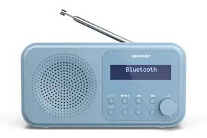 Sharp DR-P420, Portable, Digital, DAB, DAB+, FM, Auto scan, Auto tuning, 2 W, AAC