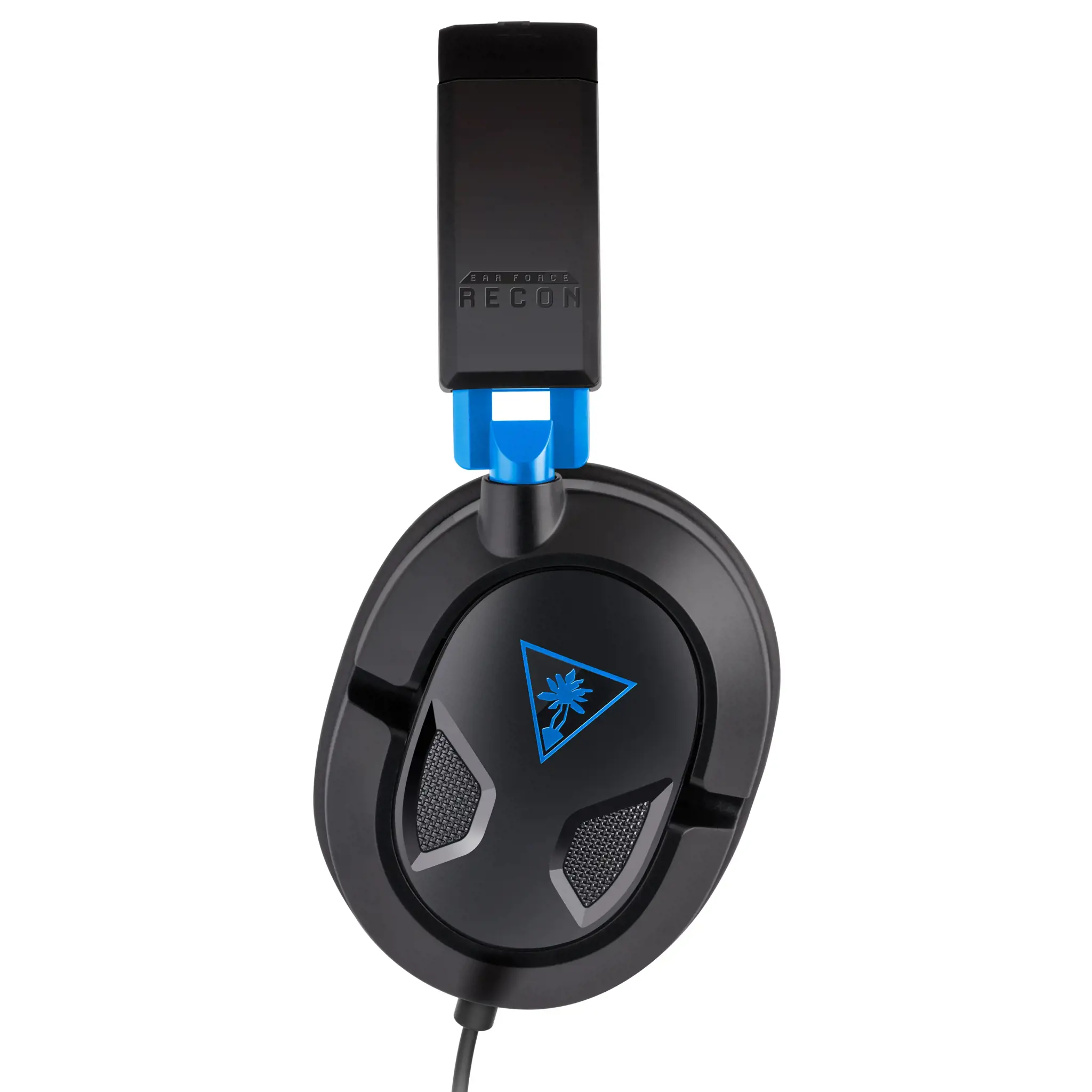 "Turtle Beach Recon 50P" žaidimų ausinės, skirtos "PS4 Pro", "PS4" ir "PS5", laidinės, žaidimų, 20-20000 Hz, 530,7 g, ausinės, juodos, mėlynos