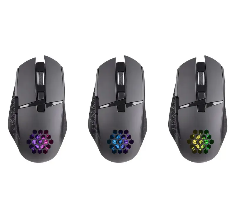 DEFENDER PELĖ GM-514 GLORY OPTIC RF RGB 3200DPI 7P JUODA 52514