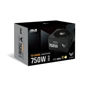 Maitinimo blokas ASUS TUF Gaming 750W Gold, 750 W, 80 PLUS Gold