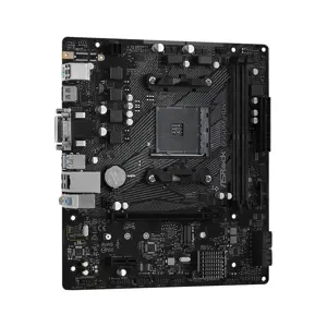 ASROCK B550M-HDV mATX MB 3 kartos AMD AM4 lizdas DDR4 4733+ 1 x3.0 PCIe 16x4.0 HDMI DVI-D D-Sub 7.1 CH HD 4 SATA3 6 USB 3.2 Gen1