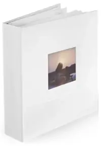 "Polaroid" albumas Didelis, baltas