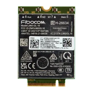 HP 4G LTE Modem m.2 WWAN Cat 16 L860-GL-16 Mobile Broadband Cellular (compatible with WWAN-ready El…
