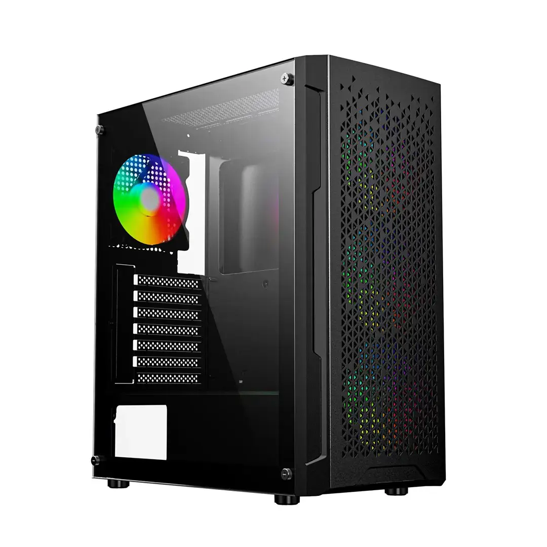 GEMBIRD Gaming ARGB kompiuterio korpusas Fornax 400X juodas