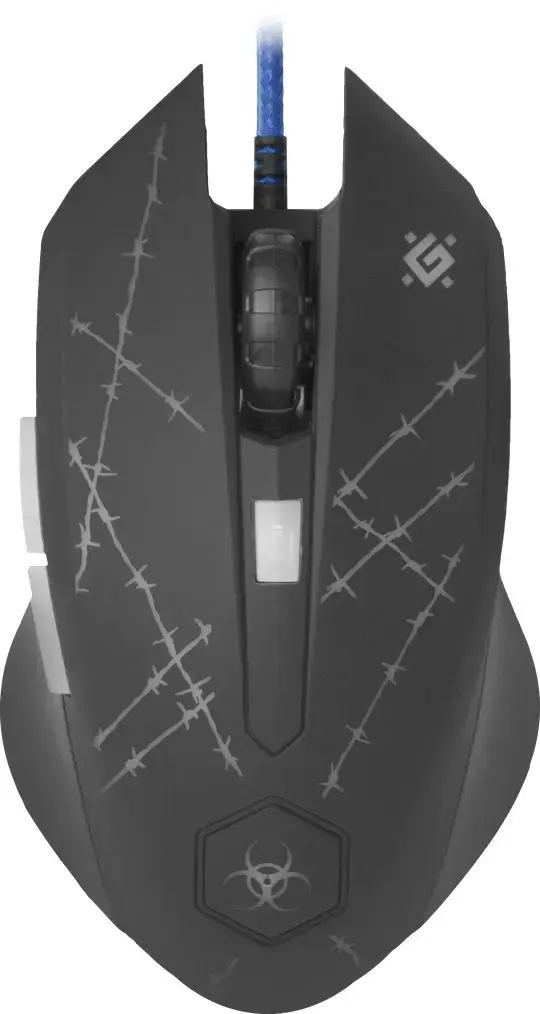"Defender Forced GM-020L" pelė Ambidextrous USB Type-A Optical 3200 DPI