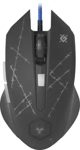 "Defender Forced GM-020L" pelė Ambidextrous USB Type-A Optical 3200 DPI