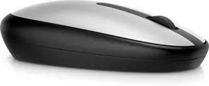 HP 240 Pike Silver Bluetooth Mouse, Ambidextrous, Optical, Bluetooth, 1600 DPI, Silver