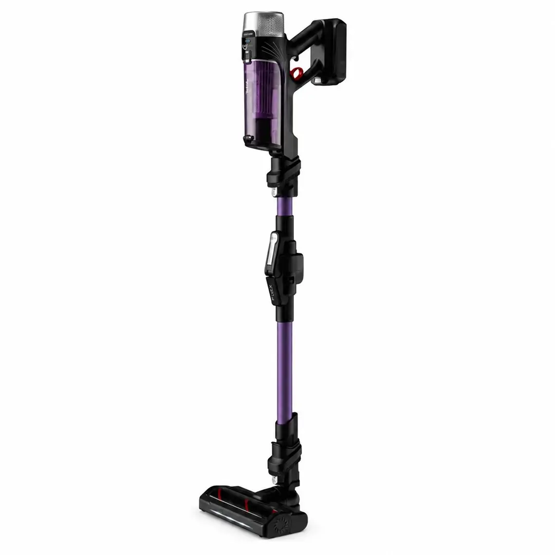 TEFAL Vacuum Cleaner | TY2039WO X-force Flex | Cordless operating | 250 W | Black/Purple