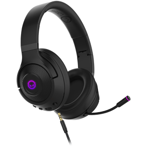 Lorgar Noah 701, žaidimų ausinės su mikrofonu, 2.4G+ BT 5.0 Realtek 8763, baterija 1000 mAh, C tipo…