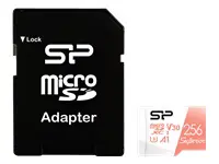 SILICON POWER atminties kortelė Superior Micro SDXC 256GB UHS-I A3 V30