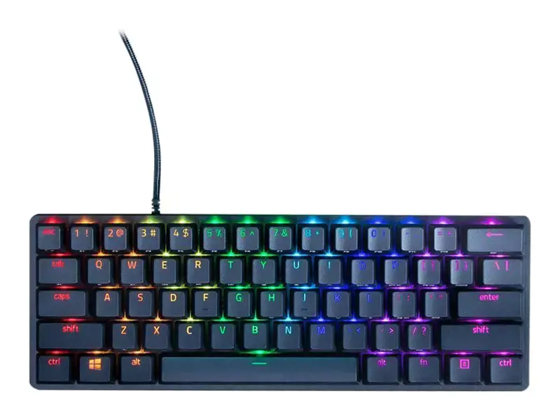 RAZER Huntsman Mini Purple Switch - JAV išdėstymo klaviatūra