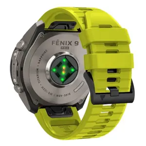 Tech-Protect watch strap Silicone Garmin fenix 47mm, volt lime