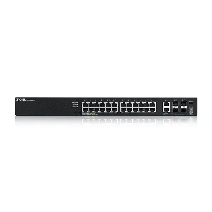 Zyxel XGS2220-30, valdomas, L3, Gigabit Ethernet (10/100/1000), montuojamas į stovą