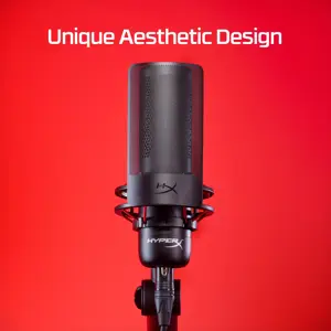 "HyperX ProCast" mikrofonas, -38 dB, 123 dB, 75 dB, 80 Hz, laidinis, XLR-3