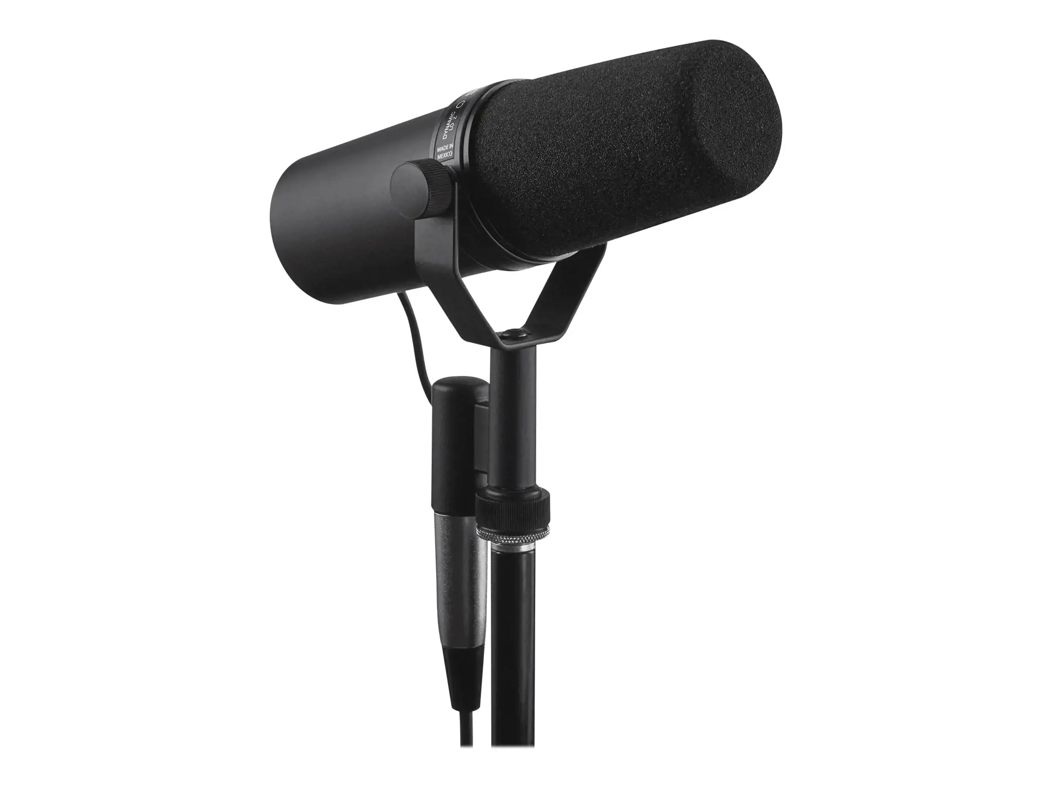"Shure SM7B" mikrofonas Juodas studijinis mikrofonas
