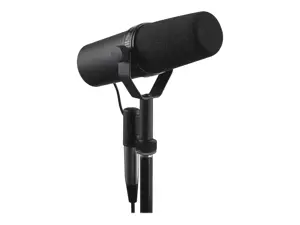 "Shure SM7B" mikrofonas Juodas studijinis mikrofonas