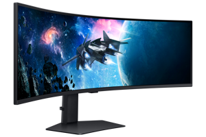 Samsung G95C, 124.5 cm (49"), 5120 x 1440 pixels, Dual QHD, LED, 1 ms, Black