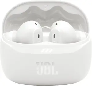 JBL wireless earbuds Tune Beam 2, white