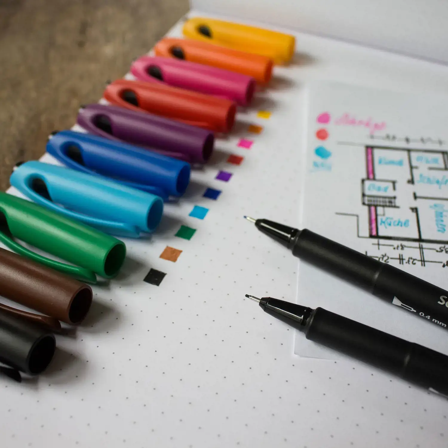 Rašiklis SCHNEIDER TOPLINER 967, 0,4 mm.