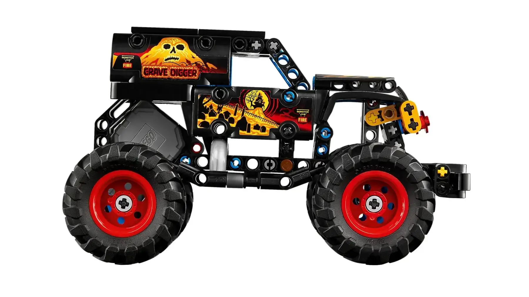 LEGO TECHNIC 42219 Monster Jam Grave Digger Fire and Ice