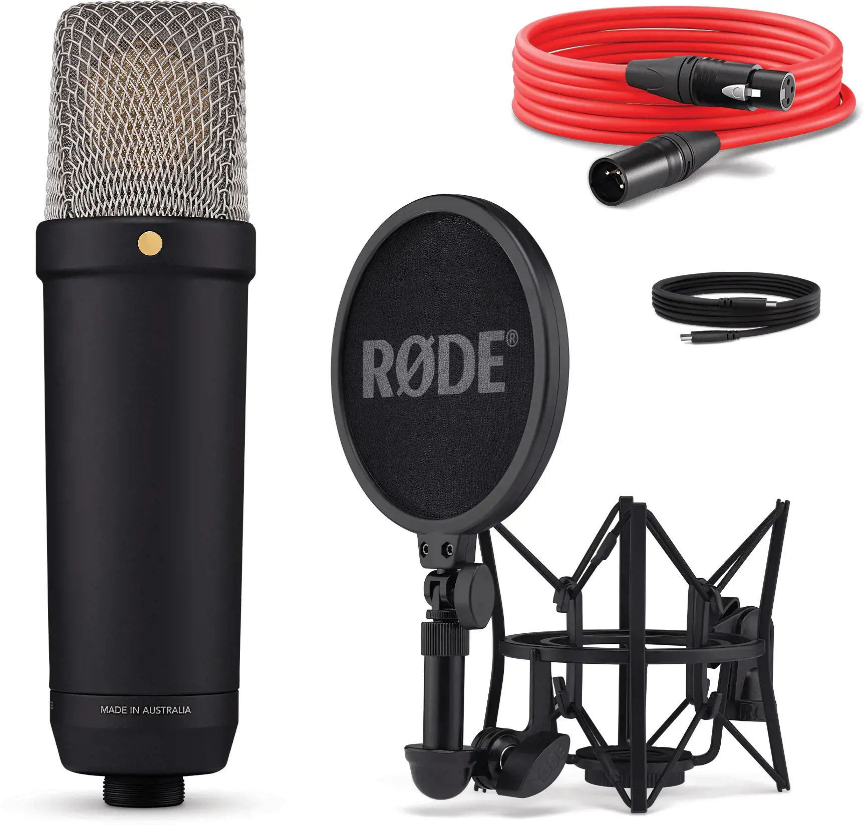 "Rode" mikrofonas NT1 5-osios kartos, juodas (NT1GEN5B)