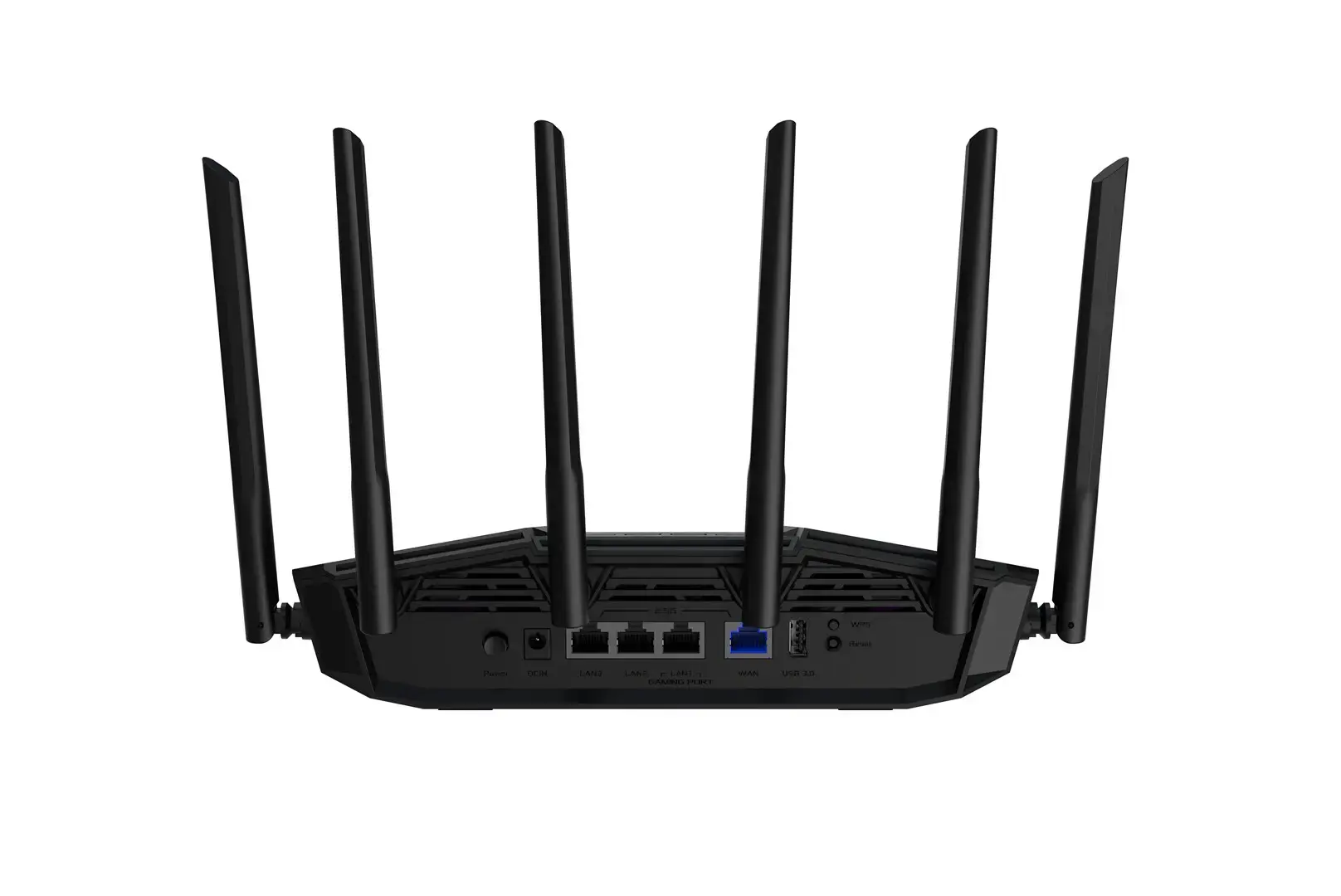Asus | Dual Band WiFi 7 Extendable Gaming Router | TUF Gaming BE6500 | 802.11be | 6500 Mbit/s | Ethernet LAN (RJ-45) ports 4 | Mesh Support Yes | MU-MiMO Yes | Antenna type External fixed | 1
