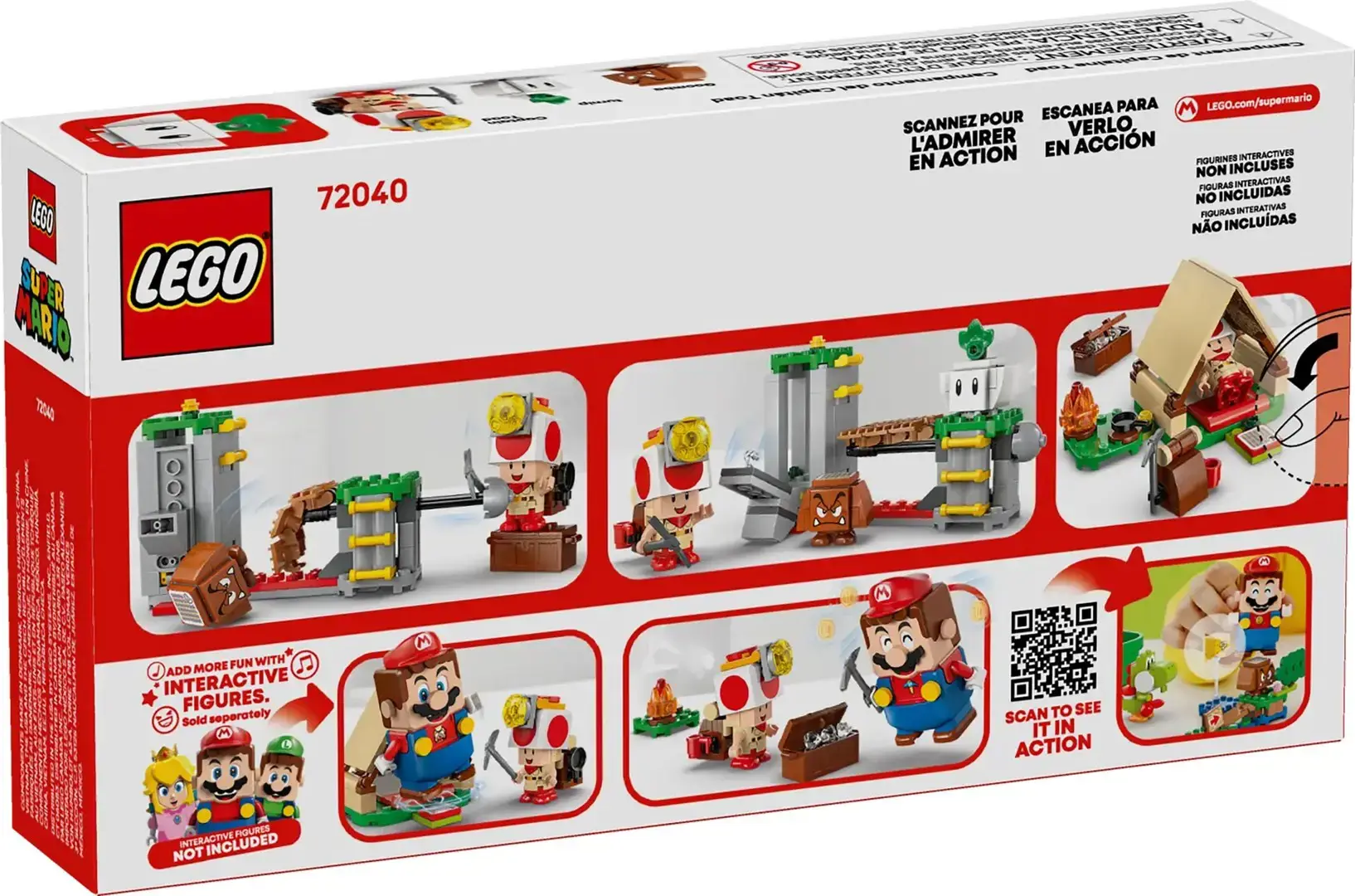 LEGO SUPER MARIO 72040 Captain Toad's Camp