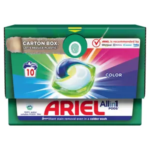 Skalbimo kapsulės Ariel Color, 10vnt