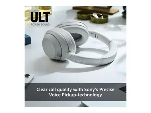 "Sony" belaidės ausinės ULT Wear WH-ULT900NW, baltos spalvos