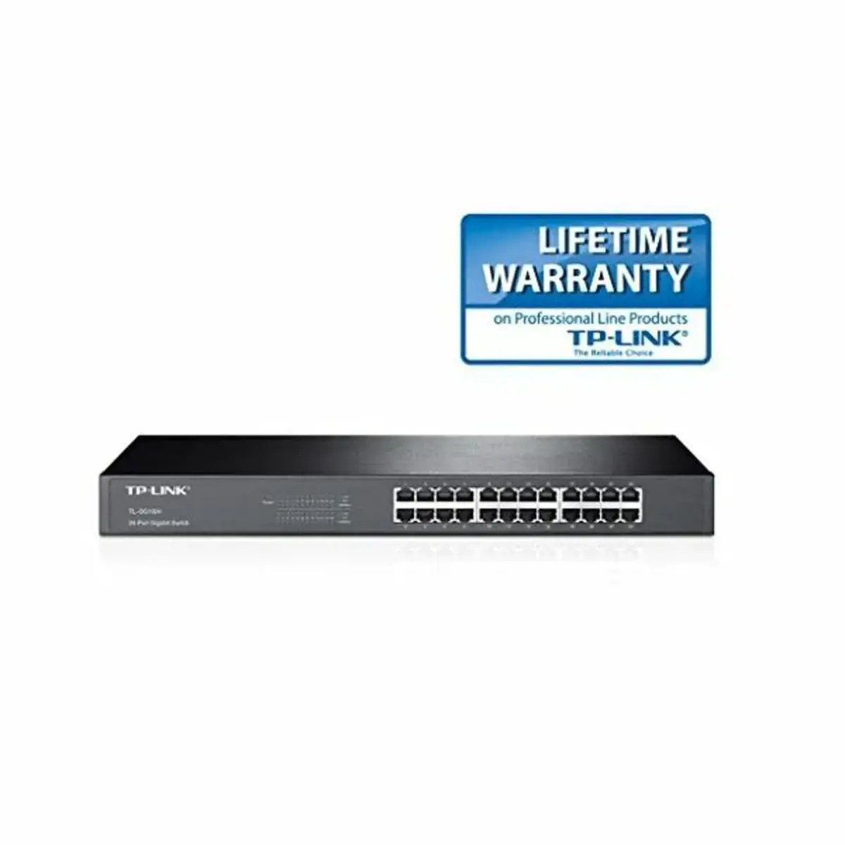 TP-LINK 24port Gigab. Switch 19in-Rack