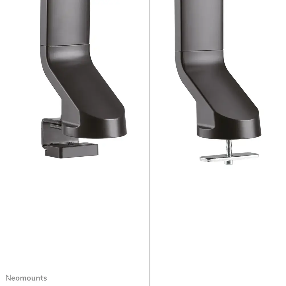 "Neomounts by Newstar" monitoriaus laikiklis ant stalo, tvirtinimas per stalą, 8 kg, 25,4 cm (10"), 81,3 cm (32"), 100 x 100 mm, juodas