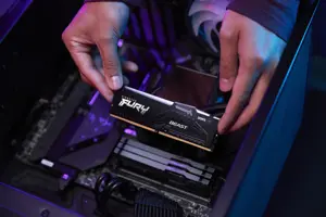 KINGSTON 16GB 6000MT/s DDR5 CL36 DIMM atmintinių rinkinys iš 2 FURY Beast RGB EXPO