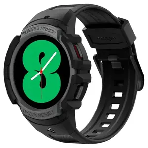 "Spigen Rugged Armor Pro" - dirželis ir dėklas, skirtas "Samsung Galaxy Watch 4 / 5" 44 mm (grafiti…