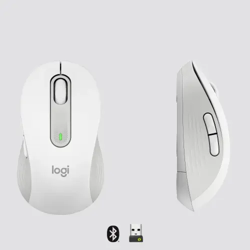 LOGITECH Signature M650 L belaidė pelė - baltos spalvos - EMEA