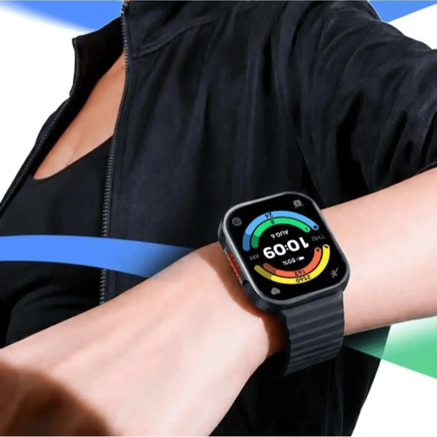 Xiaomi Watch 6 Lite | Smart watch | AMOLED | 1.96" | Waterproof | Black