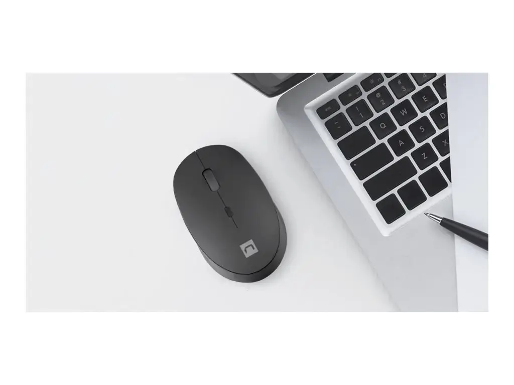 NATEC belaidė pelė "Harrier 2" 1600DPI "Bluetooth 5.1", juoda